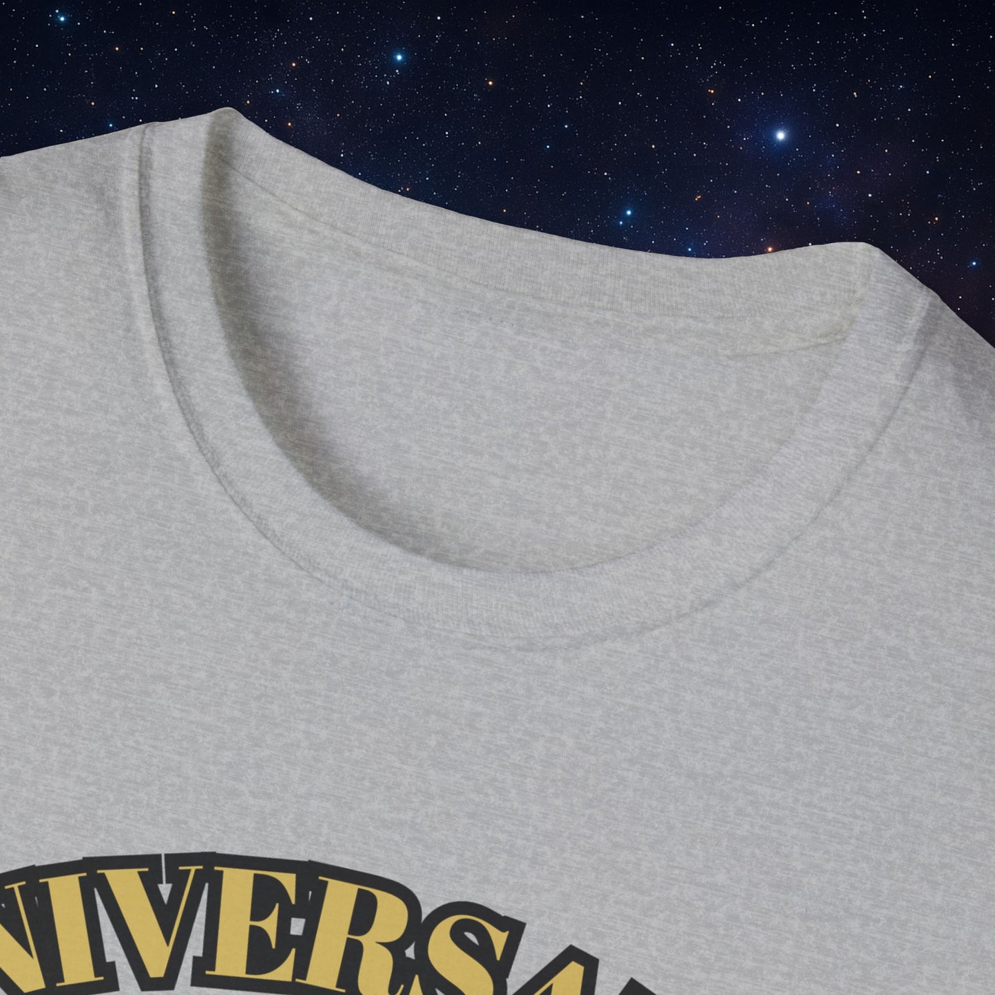 Universe Aligned Unisex Softstyle T-Shirt - Cosmic Graphic Tee for Star Gazers