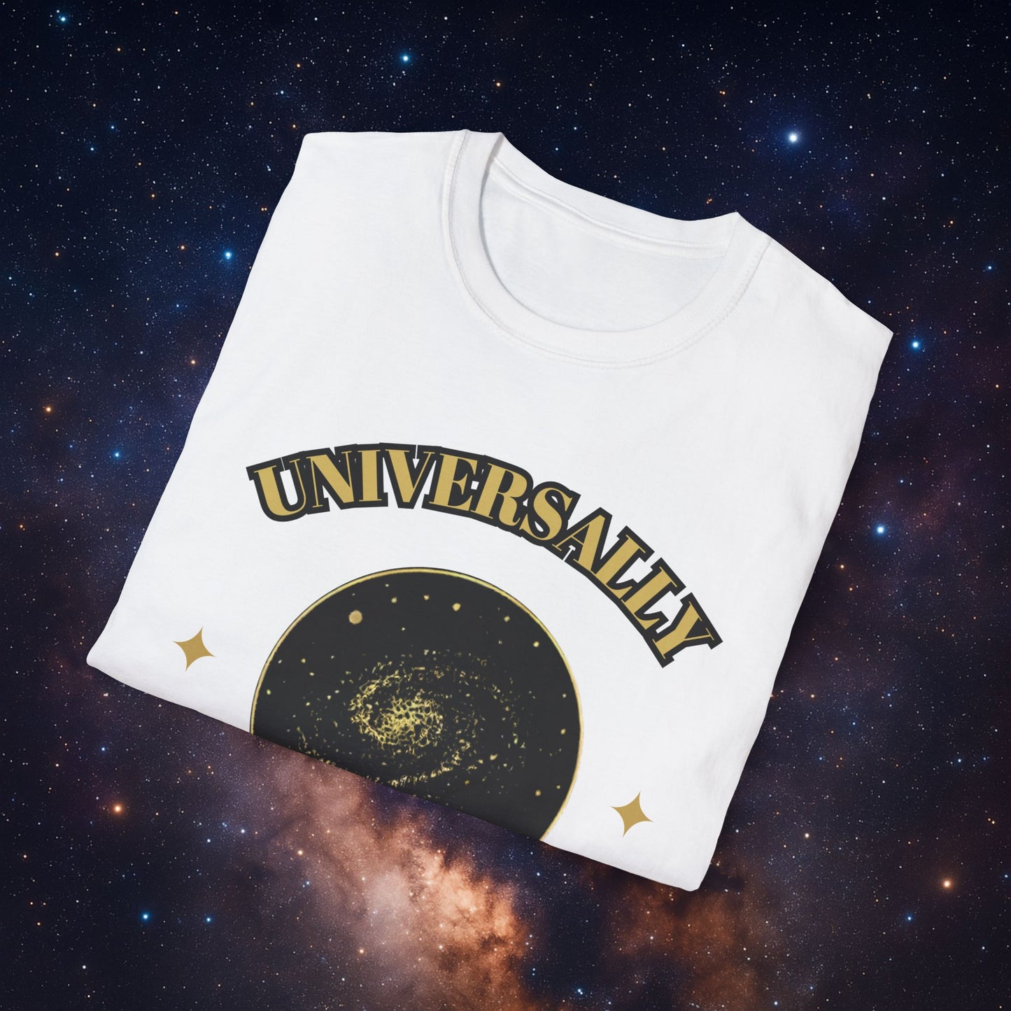 Universe Aligned Unisex Softstyle T-Shirt - Cosmic Graphic Tee for Star Gazers