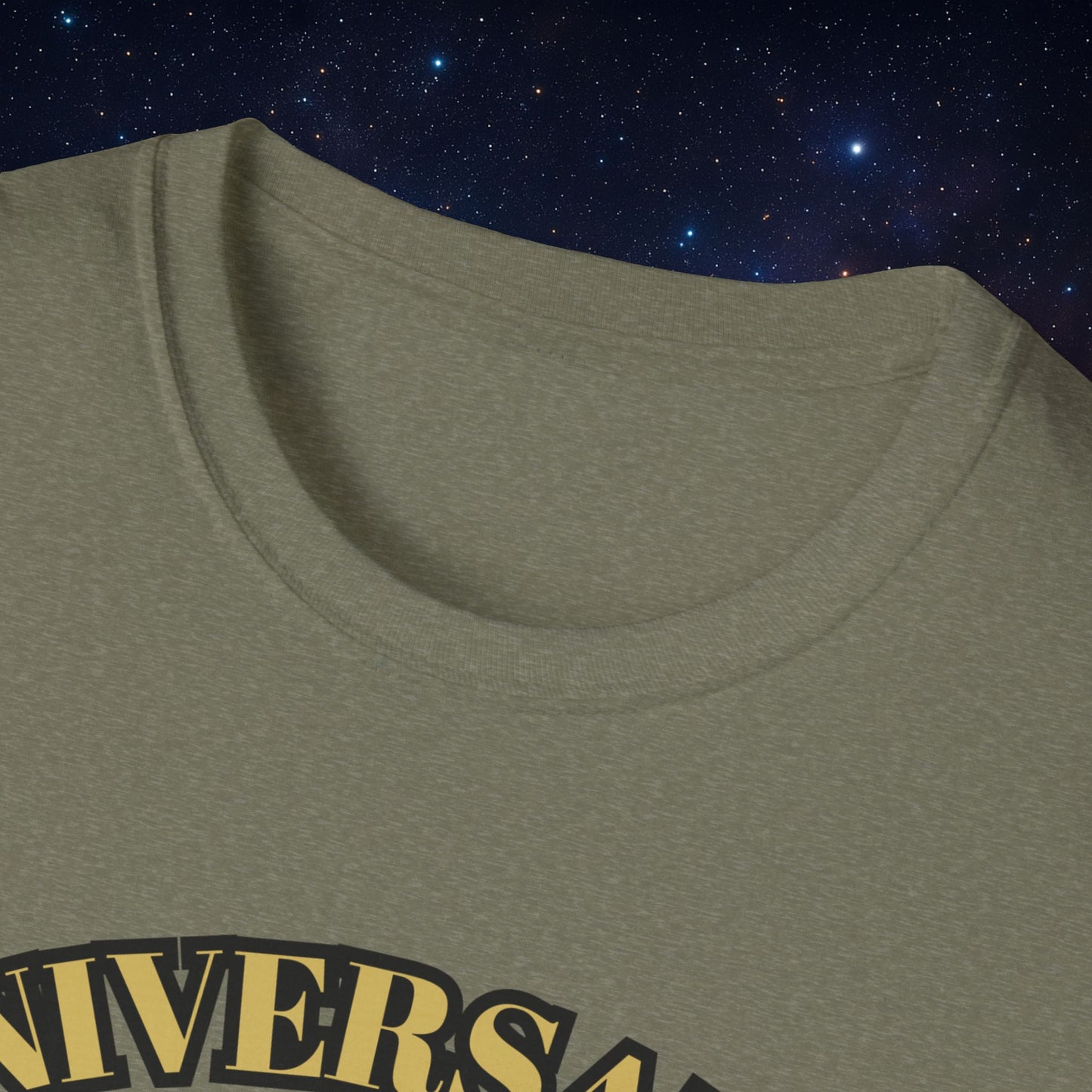 Universe Aligned Unisex Softstyle T-Shirt - Cosmic Graphic Tee for Star Gazers