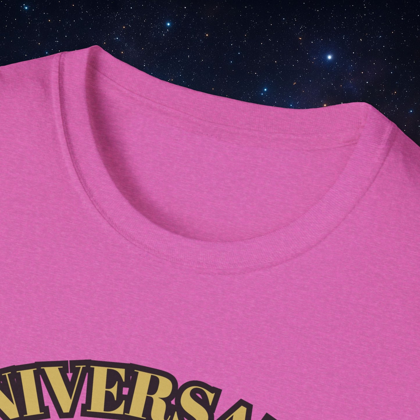 Universe Aligned Unisex Softstyle T-Shirt - Cosmic Graphic Tee for Star Gazers