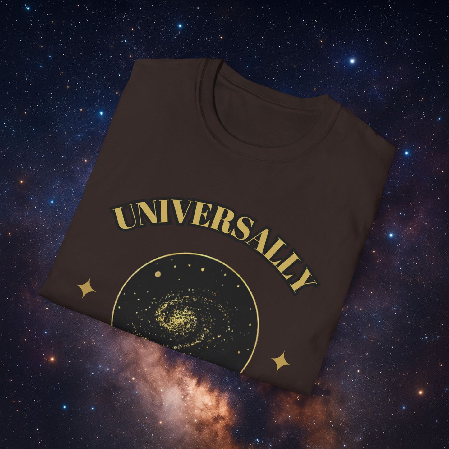 Universe Aligned Unisex Softstyle T-Shirt - Cosmic Graphic Tee for Star Gazers