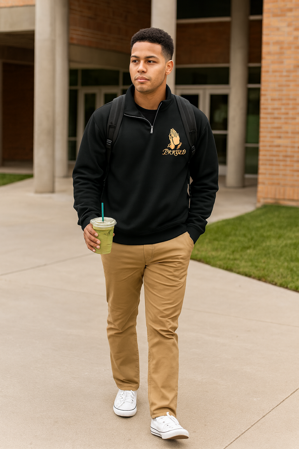 'Prayed' Quarter Zip