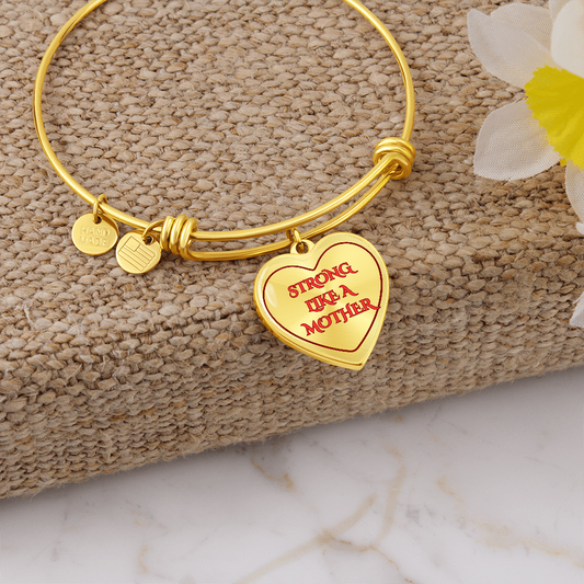 "Strong Like a Mother", Charm Bangle